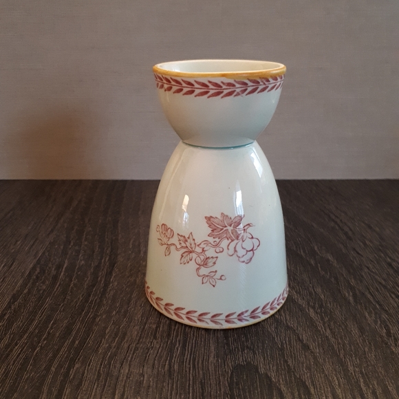 Vintage Ceramic Double Egg Cup - Picture 7 of 12